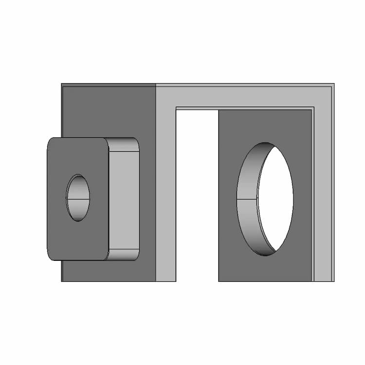 Bracket Couple Motor Servo Stepper | 3D Engineering Design File