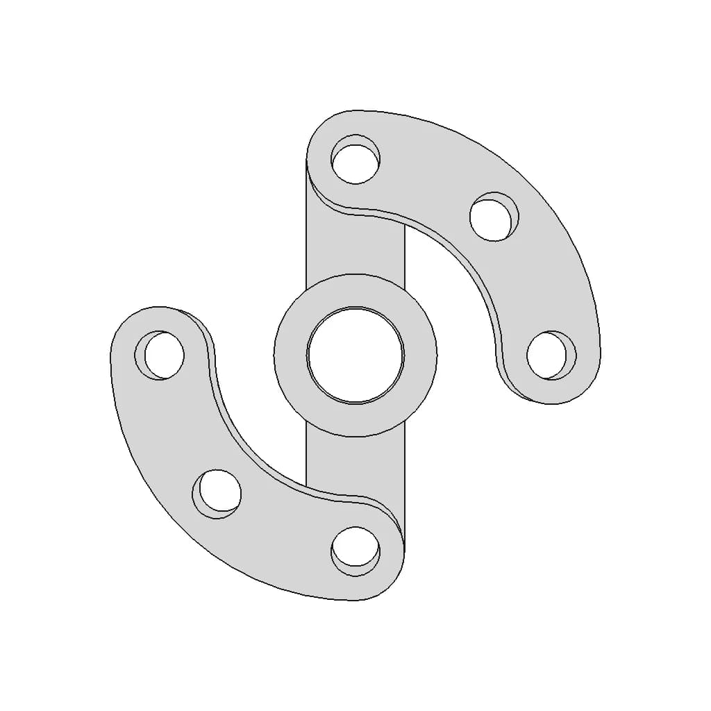 Bracket Solidworks Tutorial Ms - Standard Mechanical Component_0_0_degree_snapshot