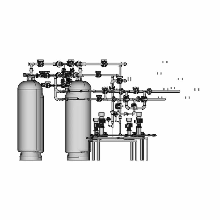 Sistem Water Softener | 3D Engineering Design File
