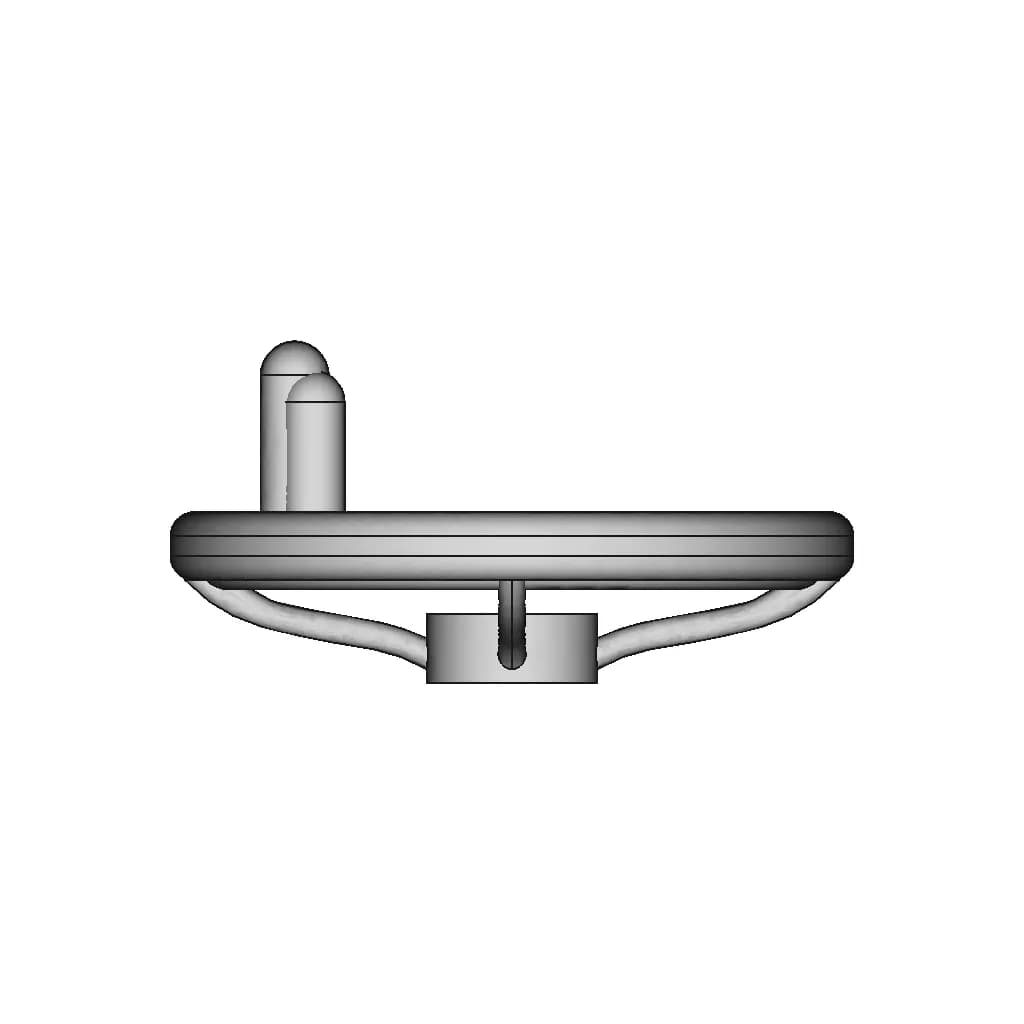 4 Hand Wheel With Grip - Downloadable CAD Representation_0_270_degree_snapshot