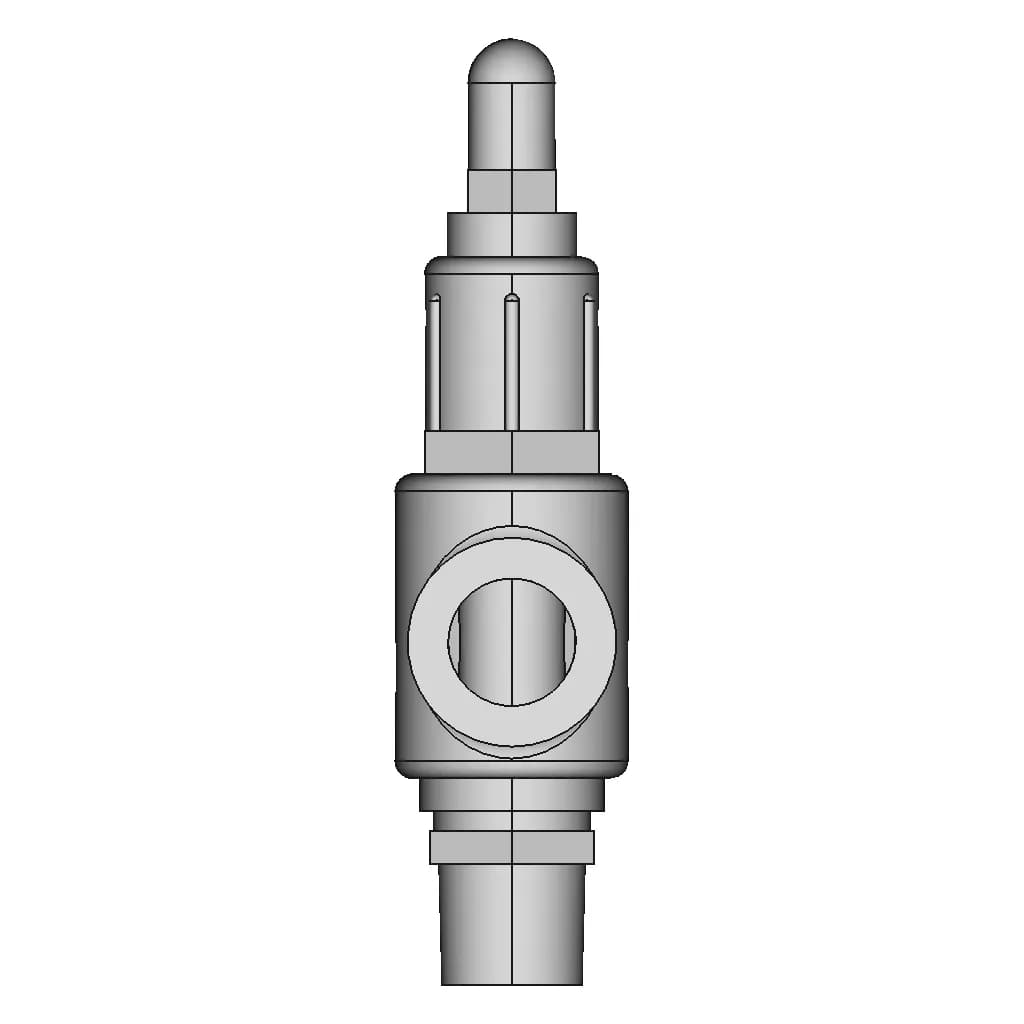 Safety Valve O1 2 | 3D Engineering Design File_0_90_degree_snapshot