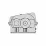 Spur Gear Speed Reducer Gearbox - Standard Mechanical Component_0_90_degree_snapshot