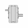 Spur Gear Speed Reducer Gearbox - Standard Mechanical Component_90_0_degree_snapshot