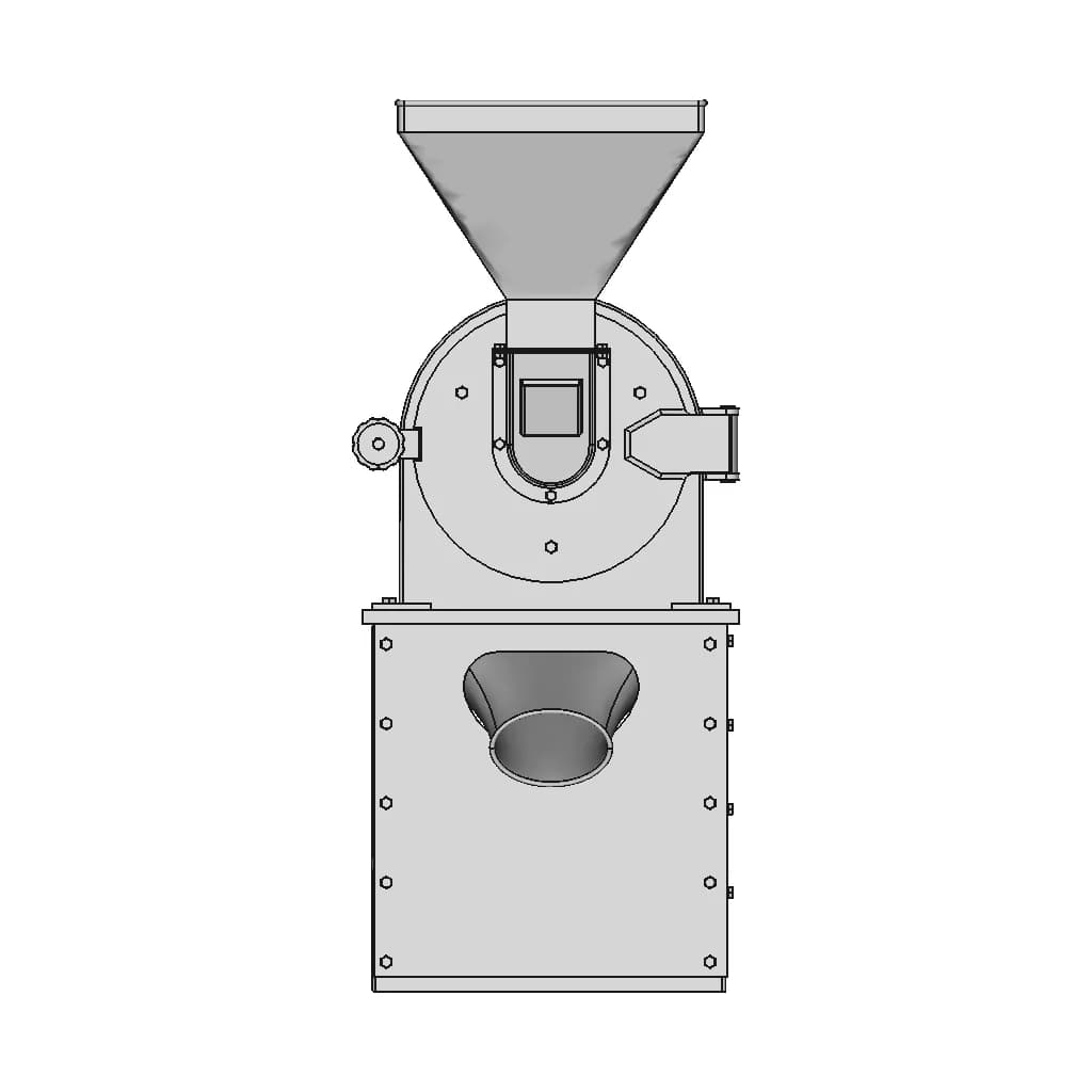 Hammer Mill - Standard Mechanical Component_90_0_degree_snapshot
