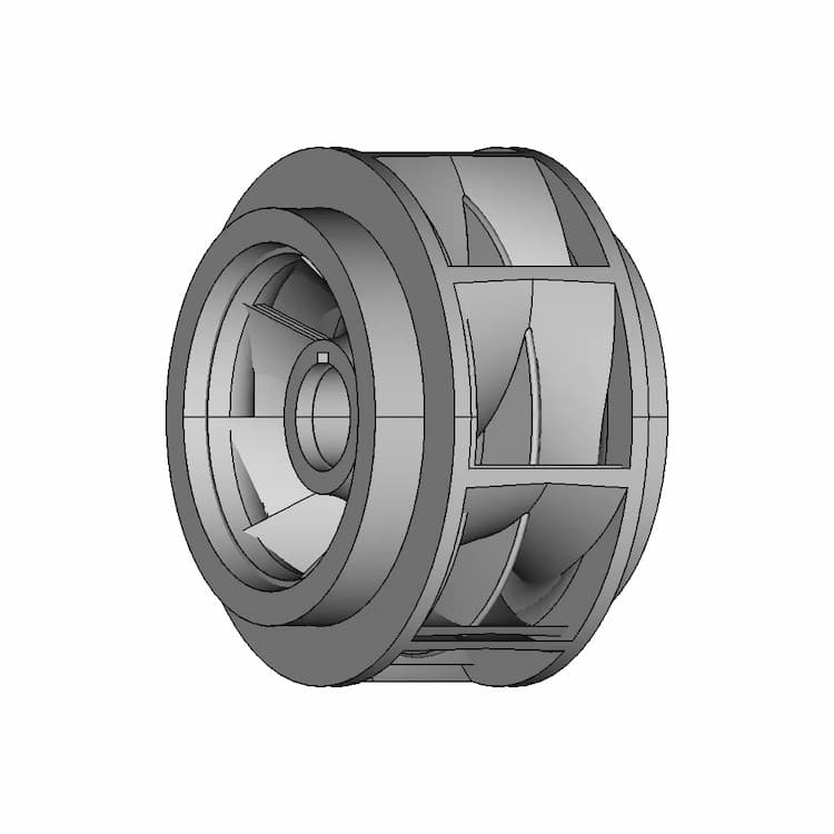Impeller Empeler | High-Quality CAD Model