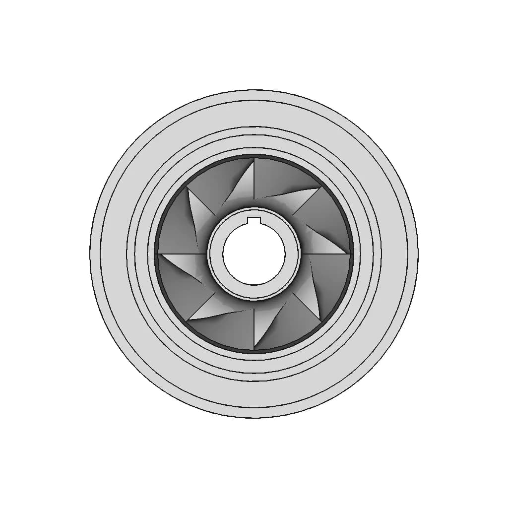 Impeller Empeler | High-Quality CAD Model_0_270_degree_snapshot