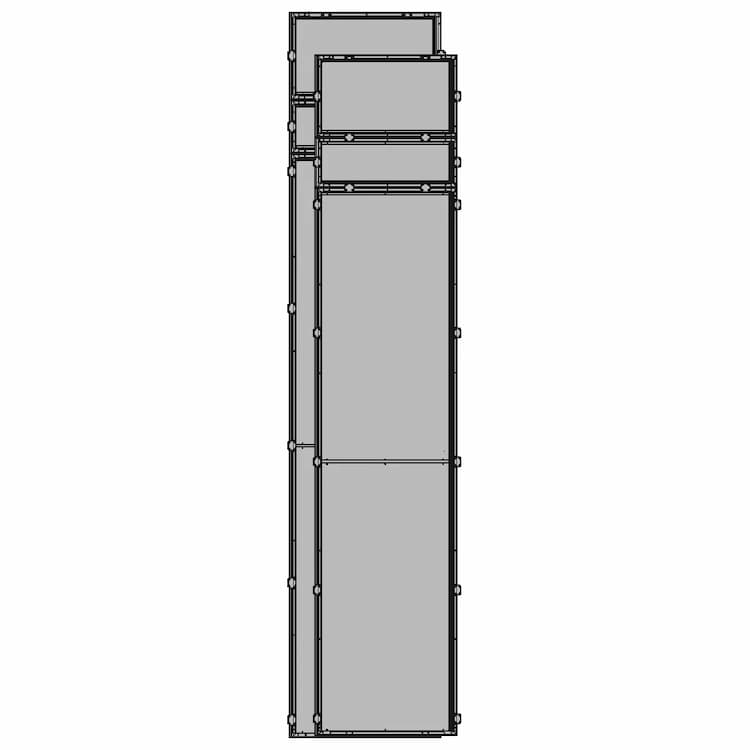 Data Center Cladding - Downloadable CAD Representation