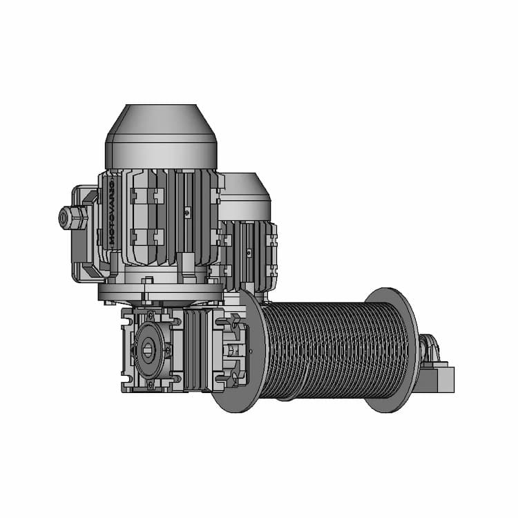 Motor Drum Assembly | 3D Engineering Design File