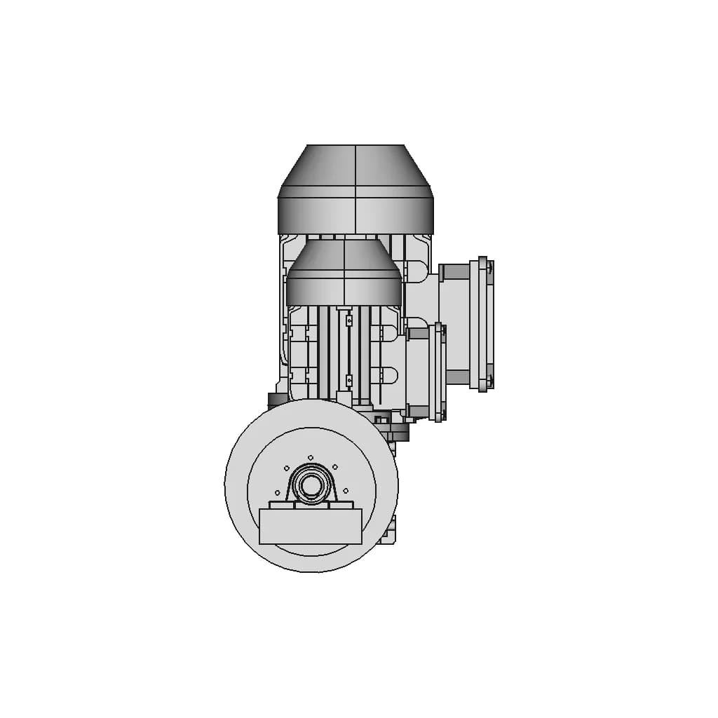 Motor Drum Assembly | 3D Engineering Design File_0_270_degree_snapshot