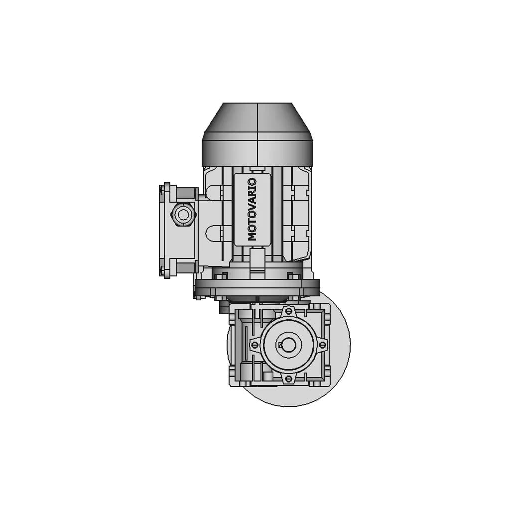 Motor Drum Assembly | 3D Engineering Design File_0_90_degree_snapshot