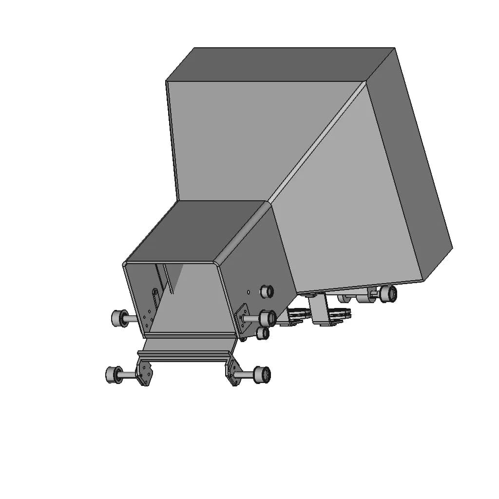 Elevator Trolley 1M3 | High-Quality CAD Model_60_30_degree_snapshot