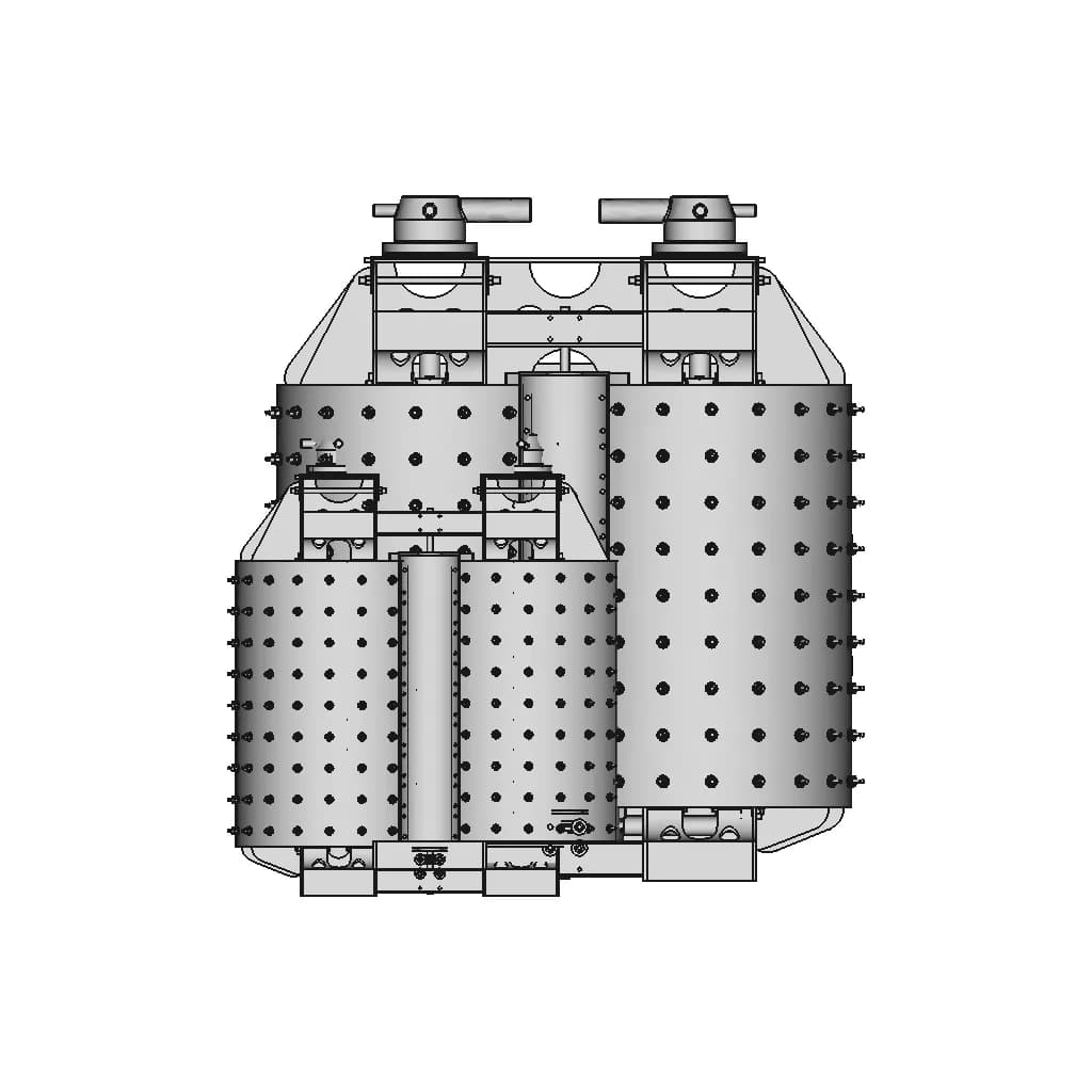Sicoma Mixer 3000 2000 | 3D Engineering Design File_90_0_degree_snapshot
