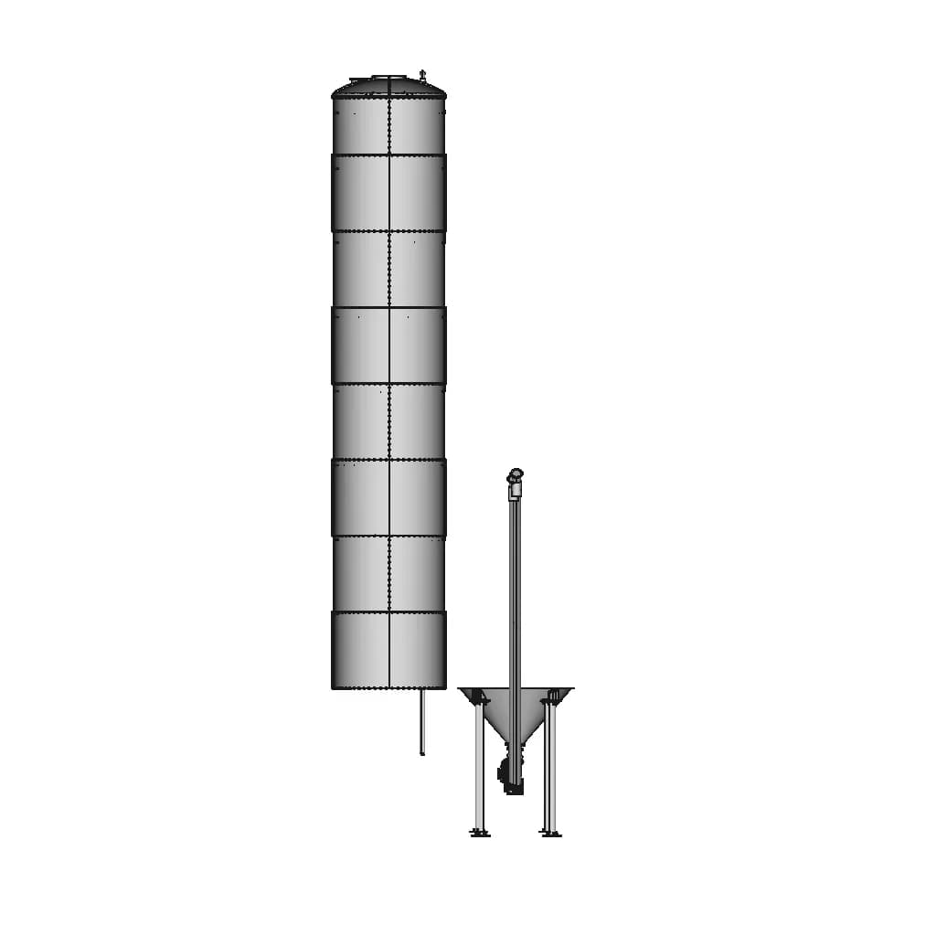 Cement Silo 100 Tons | High-Quality CAD Model_0_270_degree_snapshot