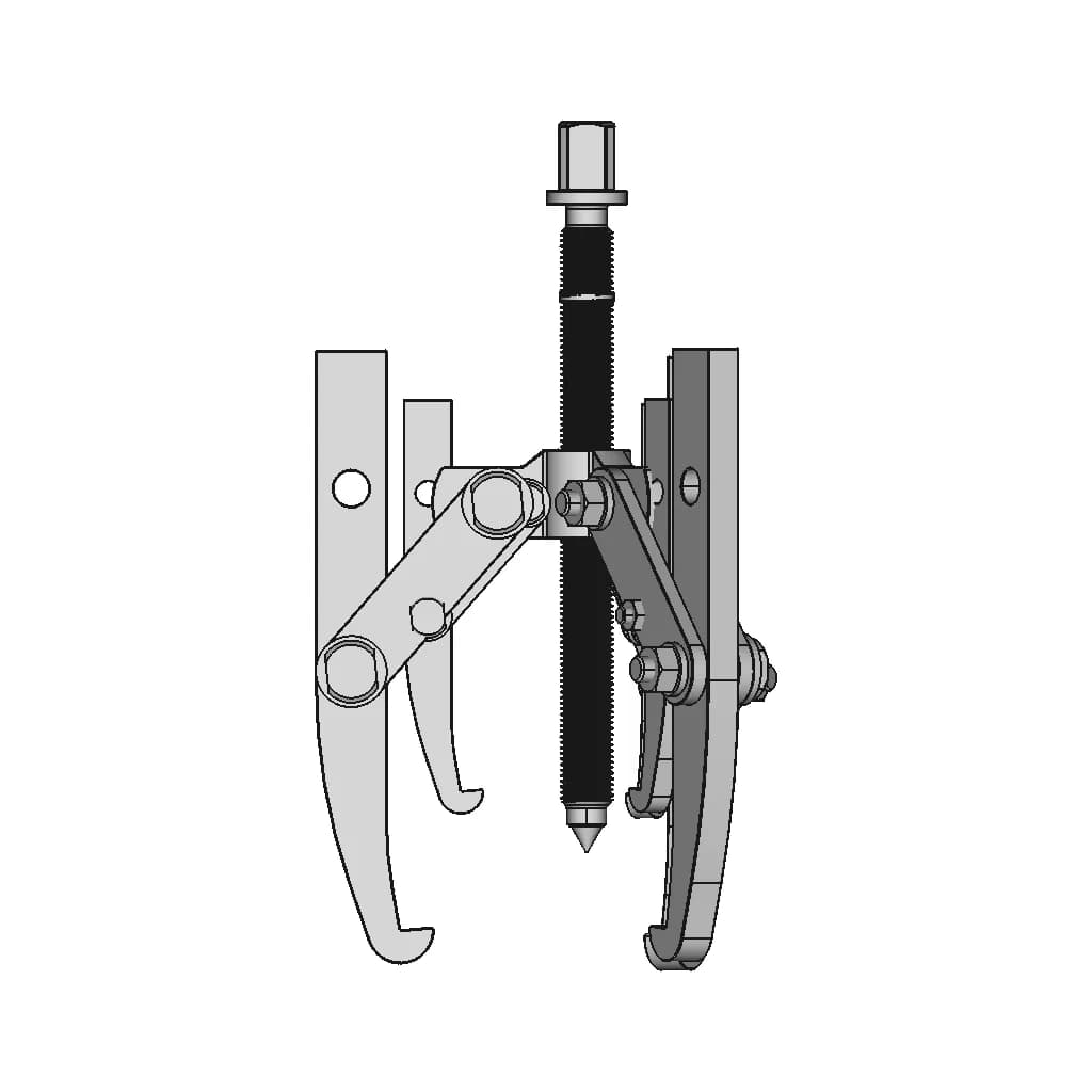 Three Jaw Bearing Puller - Downloadable CAD Representation_0_0_degree_snapshot