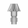 Helical Bevel Gear - Standard Mechanical Component_90_0_degree_snapshot
