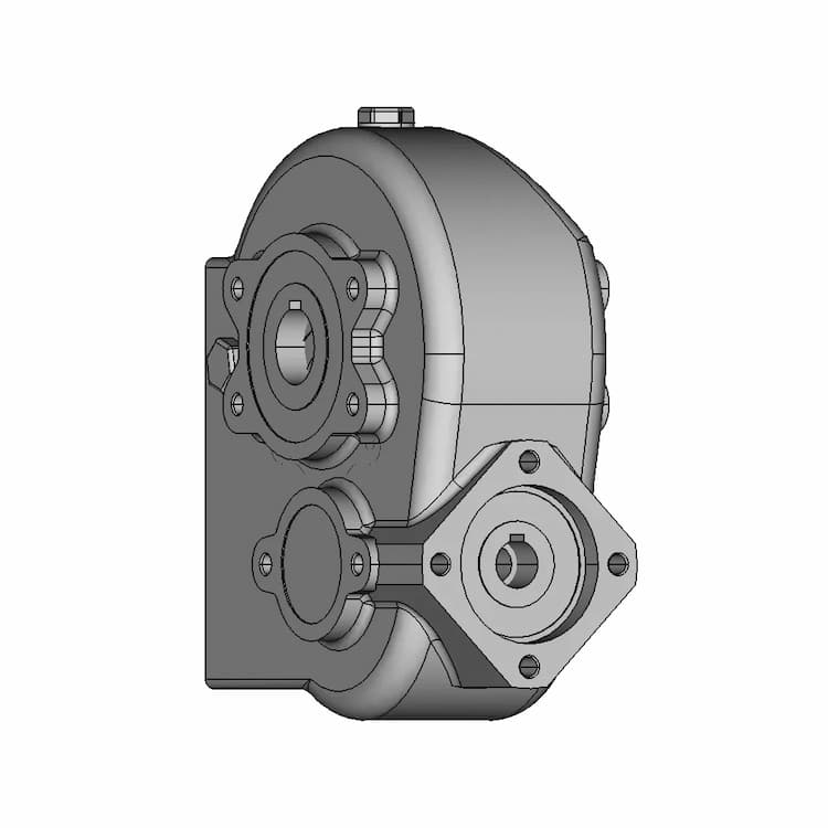 Gearbox Berma Rt190 | High-Quality CAD Model