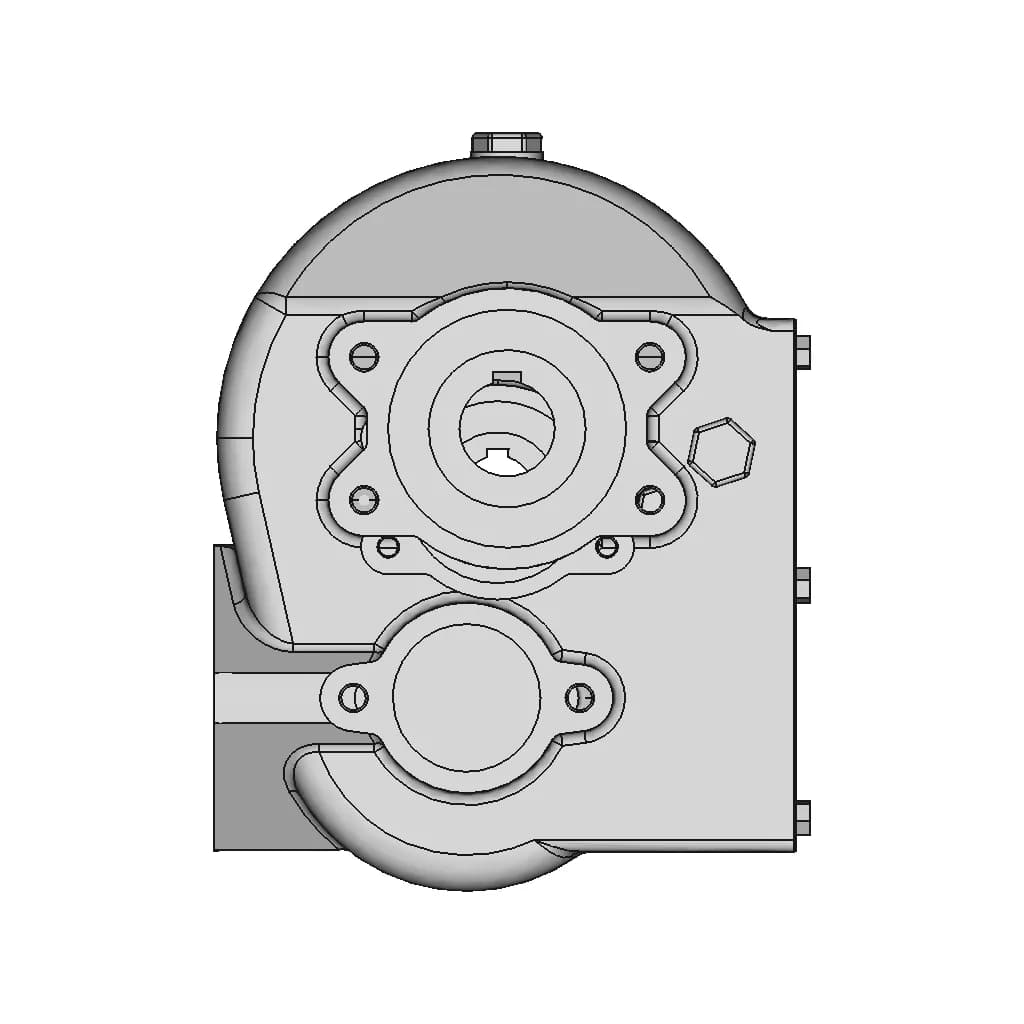 Gearbox Berma Rt190 | High-Quality CAD Model_0_270_degree_snapshot