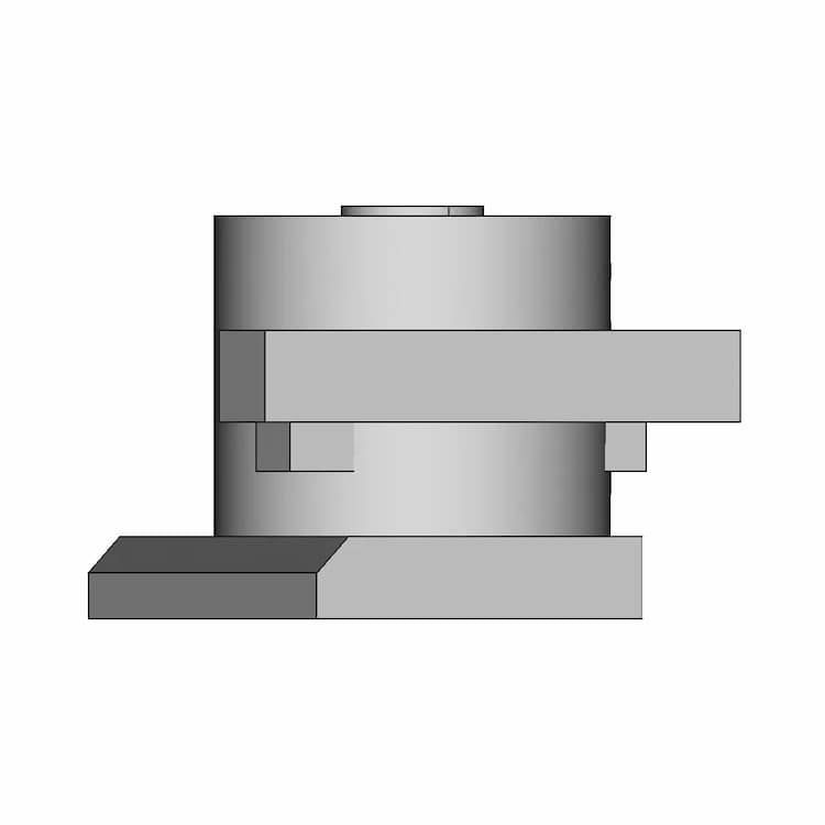 Rigid Quick Toolpost 10X10 For Taig Lathe | High-Quality CAD Model