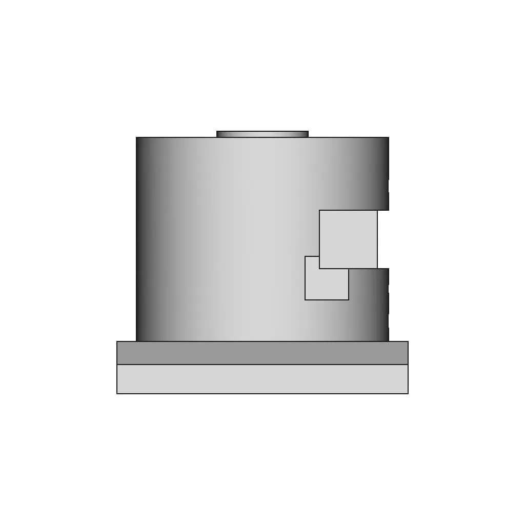 Rigid Quick Toolpost 10X10 For Taig Lathe | High-Quality CAD Model_0_90_degree_snapshot