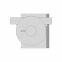 Rigid Quick Toolpost 10X10 For Taig Lathe | High-Quality CAD Model_270_0_degree_snapshot