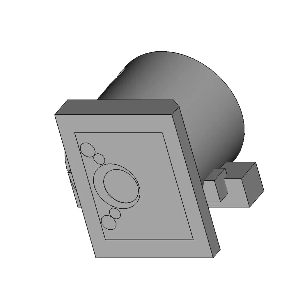Rigid Quick Toolpost 10X10 For Taig Lathe | High-Quality CAD Model_60_30_degree_snapshot