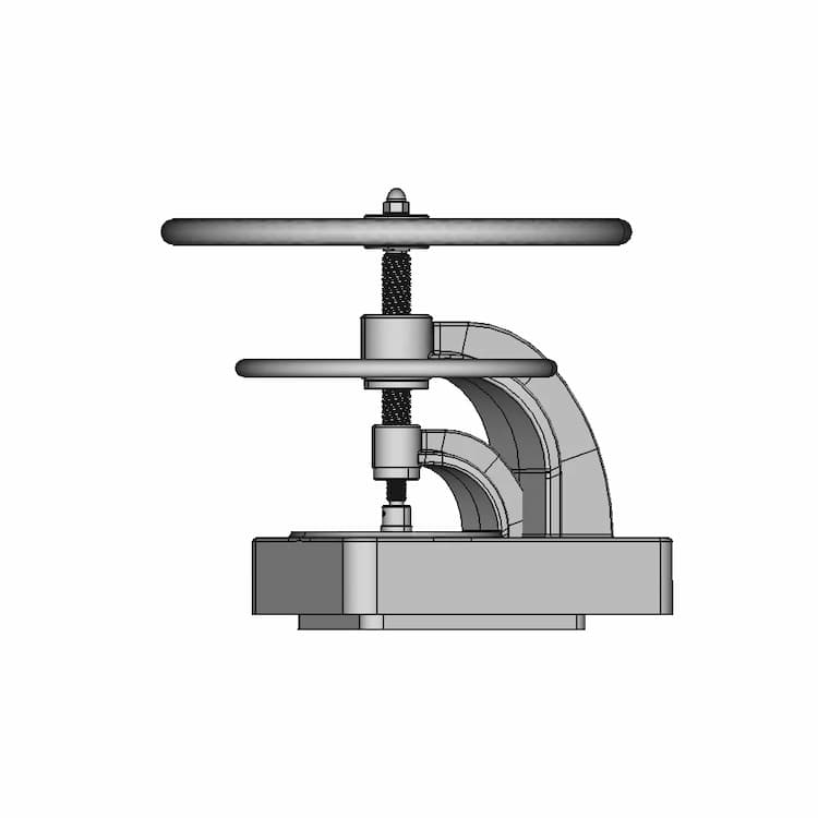 Spindle Press | High-Quality CAD Model