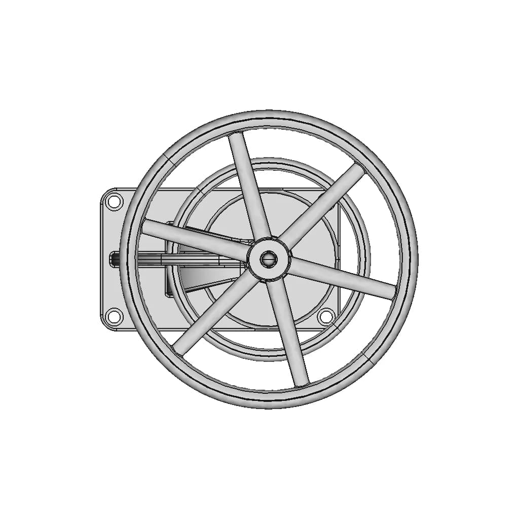Spindle Press | High-Quality CAD Model_270_0_degree_snapshot