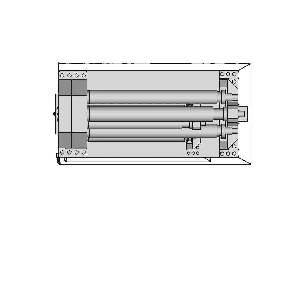 3 Roll Bending Machine | 3D Engineering Design File_0_0_degree_snapshot