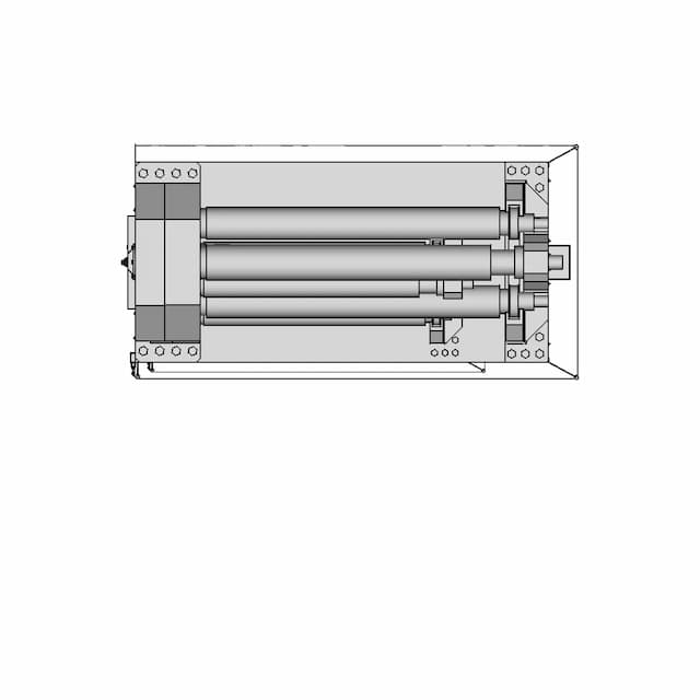3 Roll Bending Machine | 3D Engineering Design File