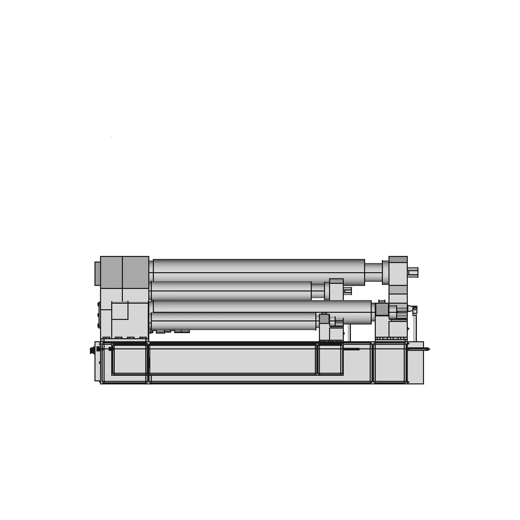 3 Roll Bending Machine | 3D Engineering Design File_90_0_degree_snapshot