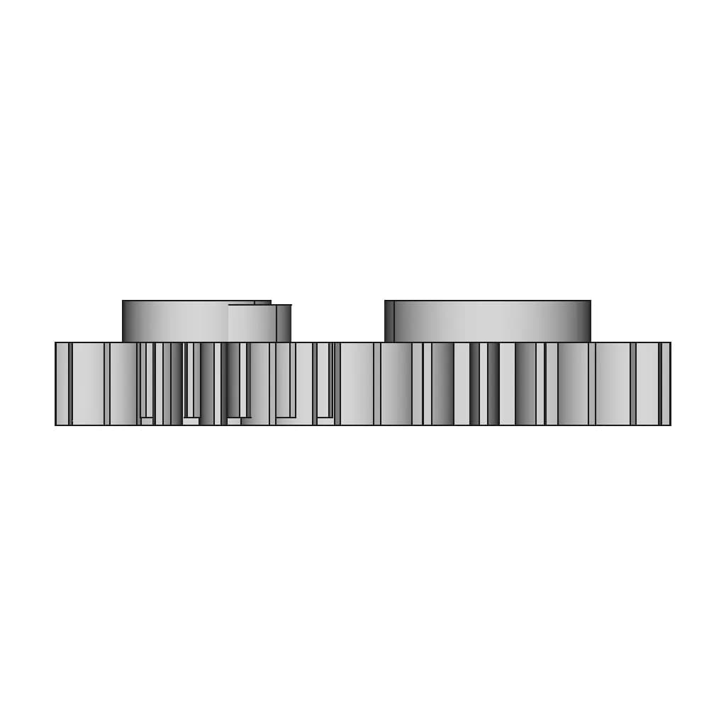 Spur Gear | High-Quality CAD Model_90_0_degree_snapshot
