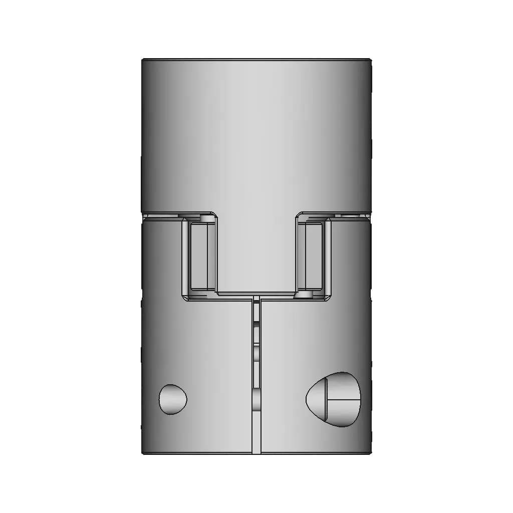 Jaw Type Coupling | 3D Engineering Design File_0_90_degree_snapshot