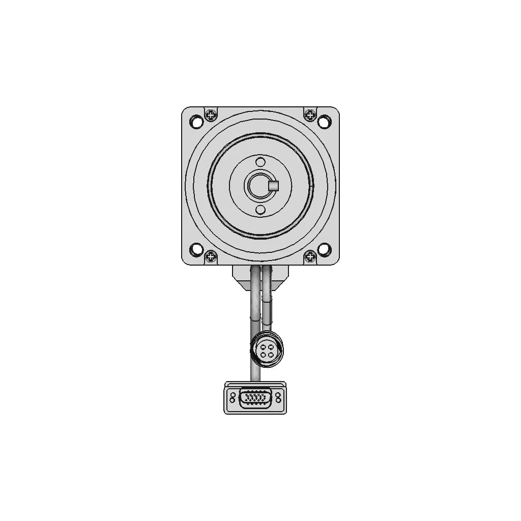 P Series Nema 34 Stepper Motor 12Nm | 3D Engineering Design File_0_0_degree_snapshot