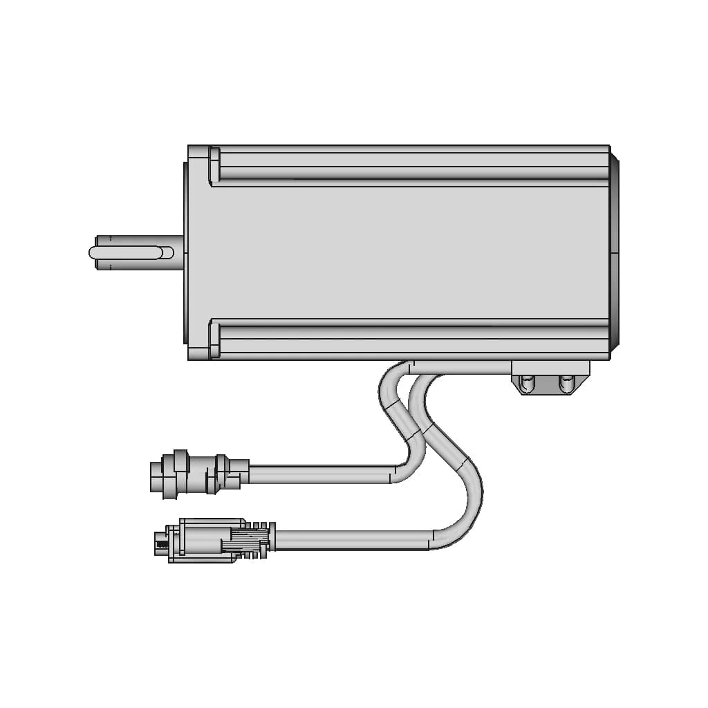 P Series Nema 34 Stepper Motor 12Nm | 3D Engineering Design File_0_90_degree_snapshot