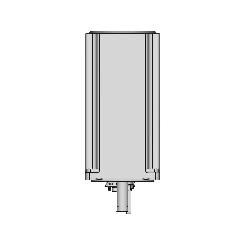 P Series Nema 34 Stepper Motor 12Nm | 3D Engineering Design File_270_0_degree_snapshot