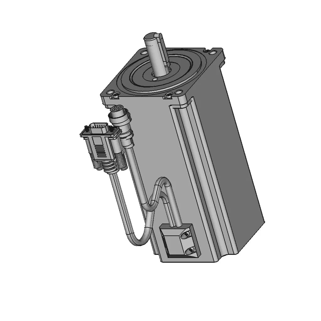 P Series Nema 34 Stepper Motor 12Nm | 3D Engineering Design File_60_30_degree_snapshot