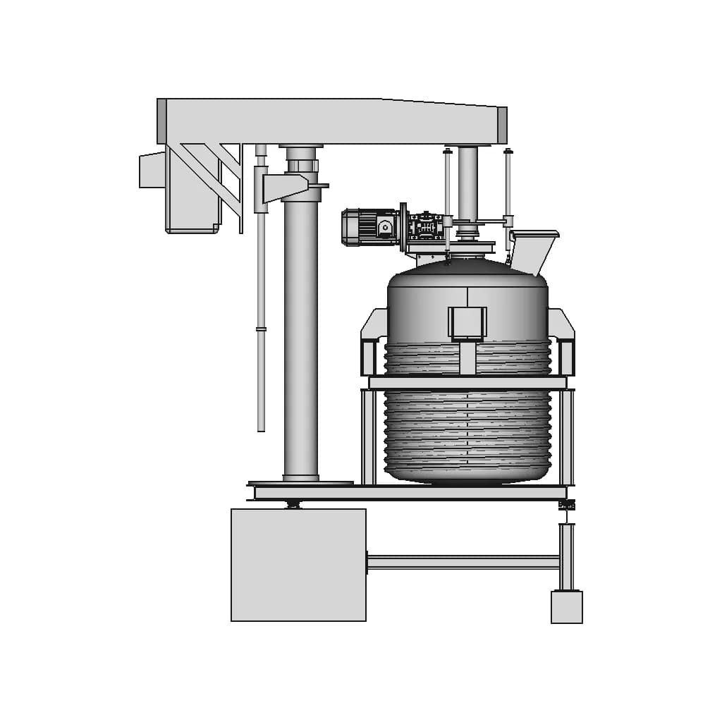 Color Mixer Full Assembly | 3D Engineering Design File_0_270_degree_snapshot