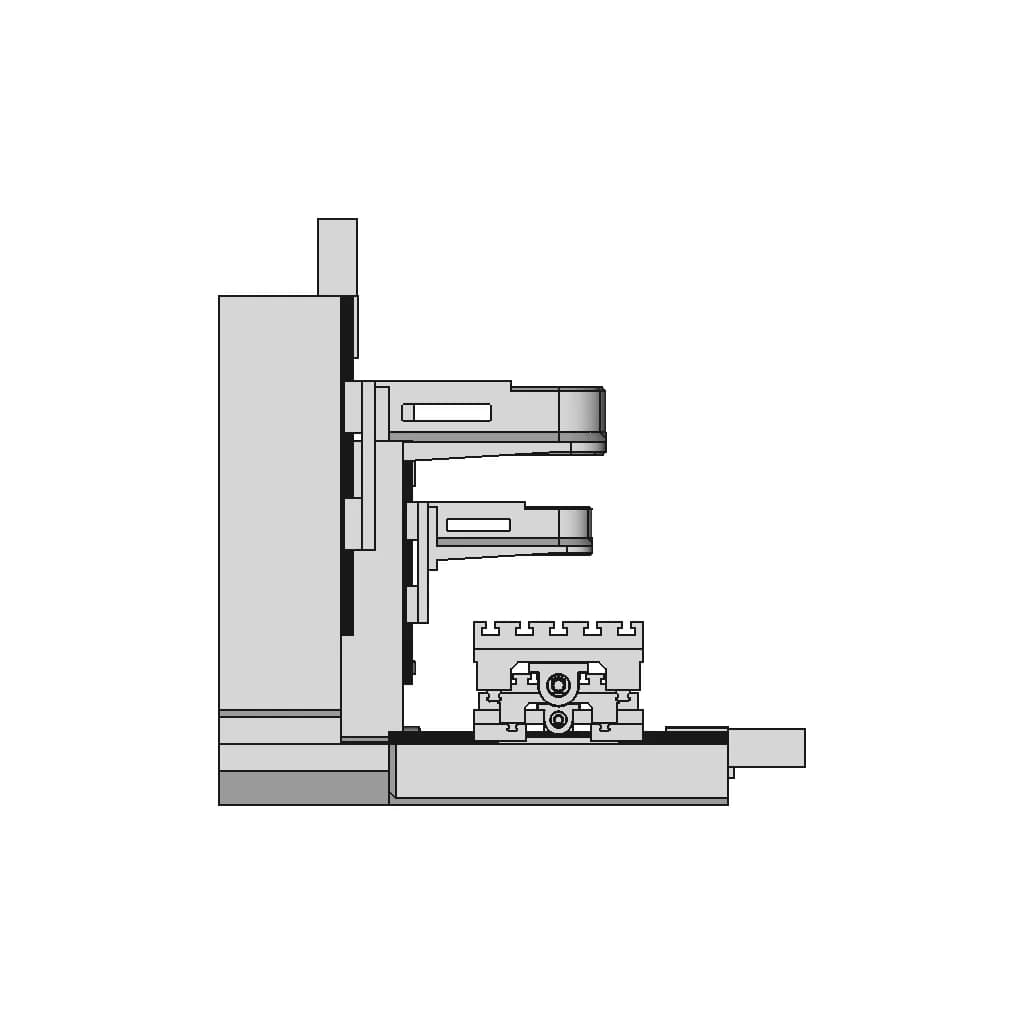 3 Axis Vmc Cnc 250 400 250 - Standard Mechanical Component_0_270_degree_snapshot