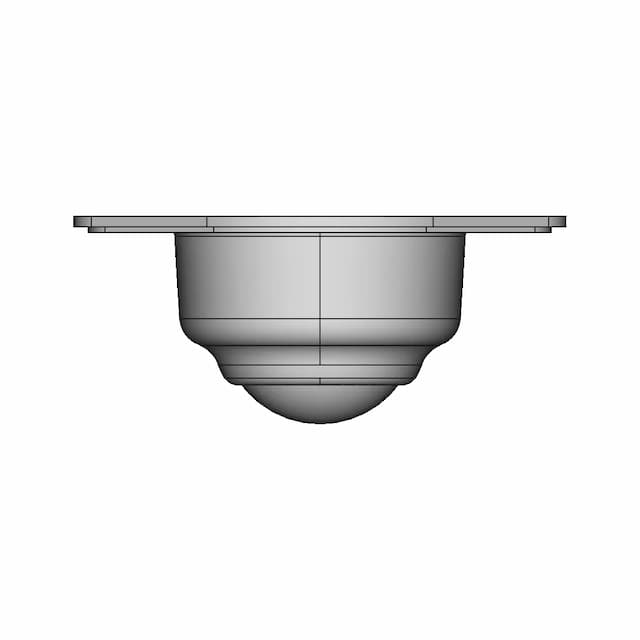 Base Mount Ball Roller Design | High-Quality CAD Model