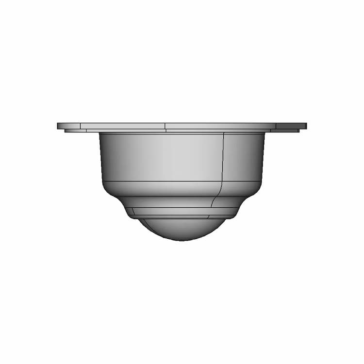 Base Mount Ball Roller Design | High-Quality CAD Model