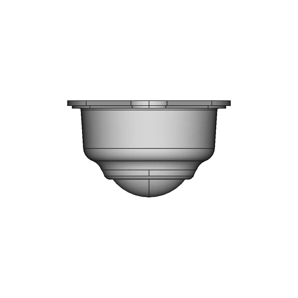 Base Mount Ball Roller Design | High-Quality CAD Model_0_270_degree_snapshot