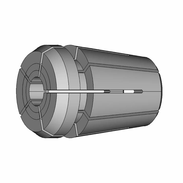 Er Parametric Collet | 3D Engineering Design File