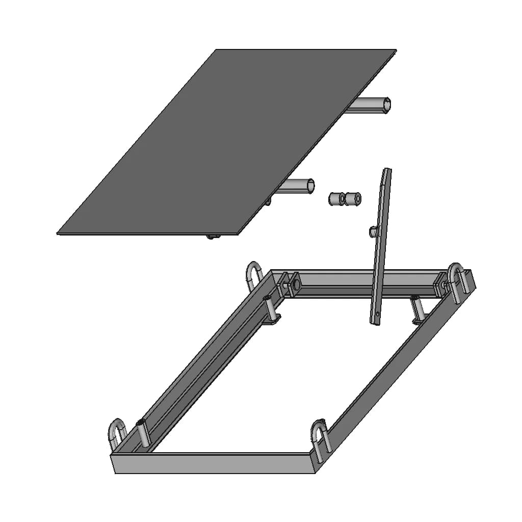 Yuk Kaldirma Sehpasi | 3D Engineering Design File_60_30_degree_snapshot