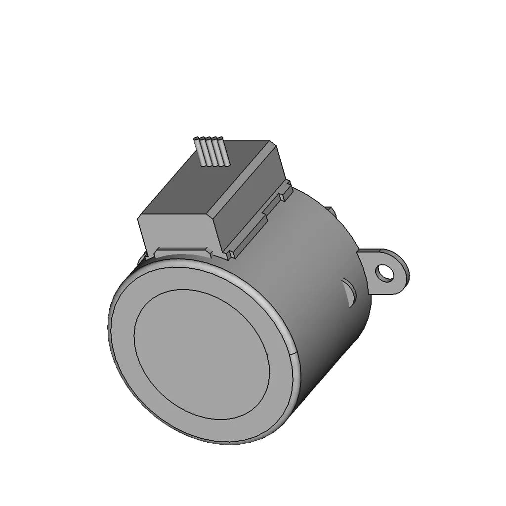 35Byj412B Geared Stepper Motor | High-Quality CAD Model_60_30_degree_snapshot