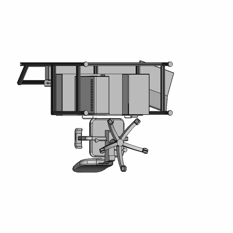 Esd Assembly Line Inspection Work Table | High-Quality CAD Model