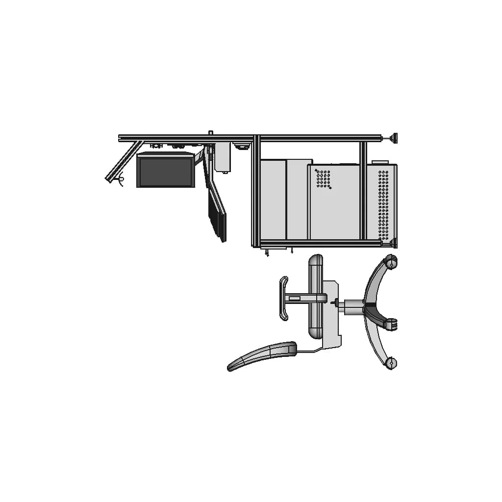 Esd Assembly Line Inspection Work Table | High-Quality CAD Model_0_90_degree_snapshot