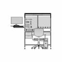 Esd Assembly Line Inspection Work Table | High-Quality CAD Model_90_0_degree_snapshot