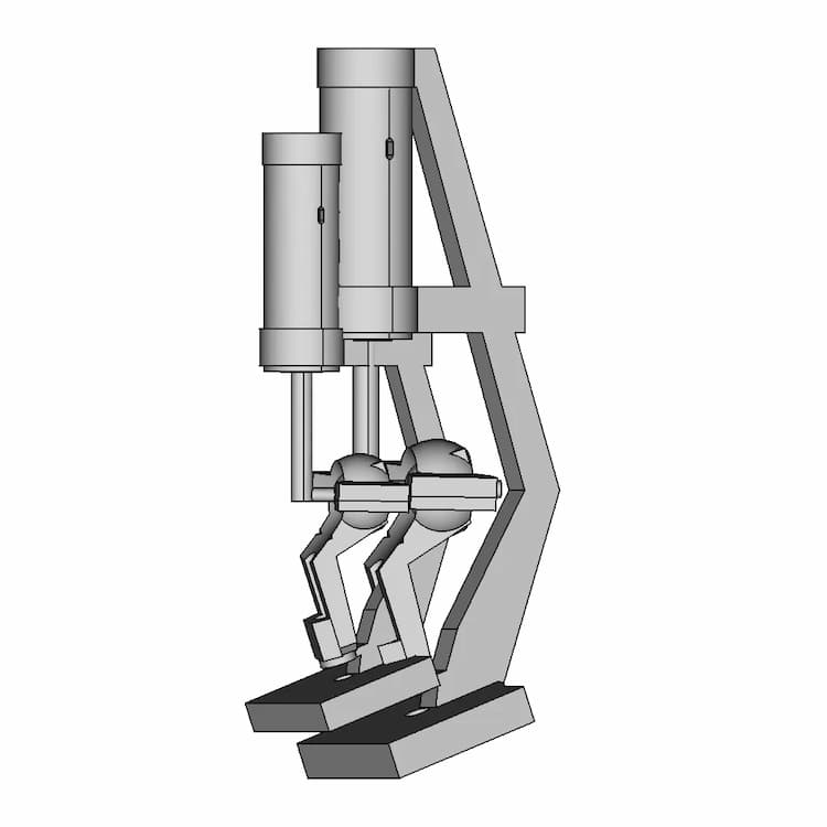 Pump Valveless Rotating Piston | 3D Engineering Design File