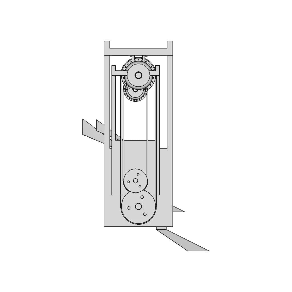 Motor Crusher In Solidworks - Standard Mechanical Component_90_0_degree_snapshot