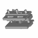 Doweling Fixture - Downloadable CAD Representation_60_30_degree_snapshot